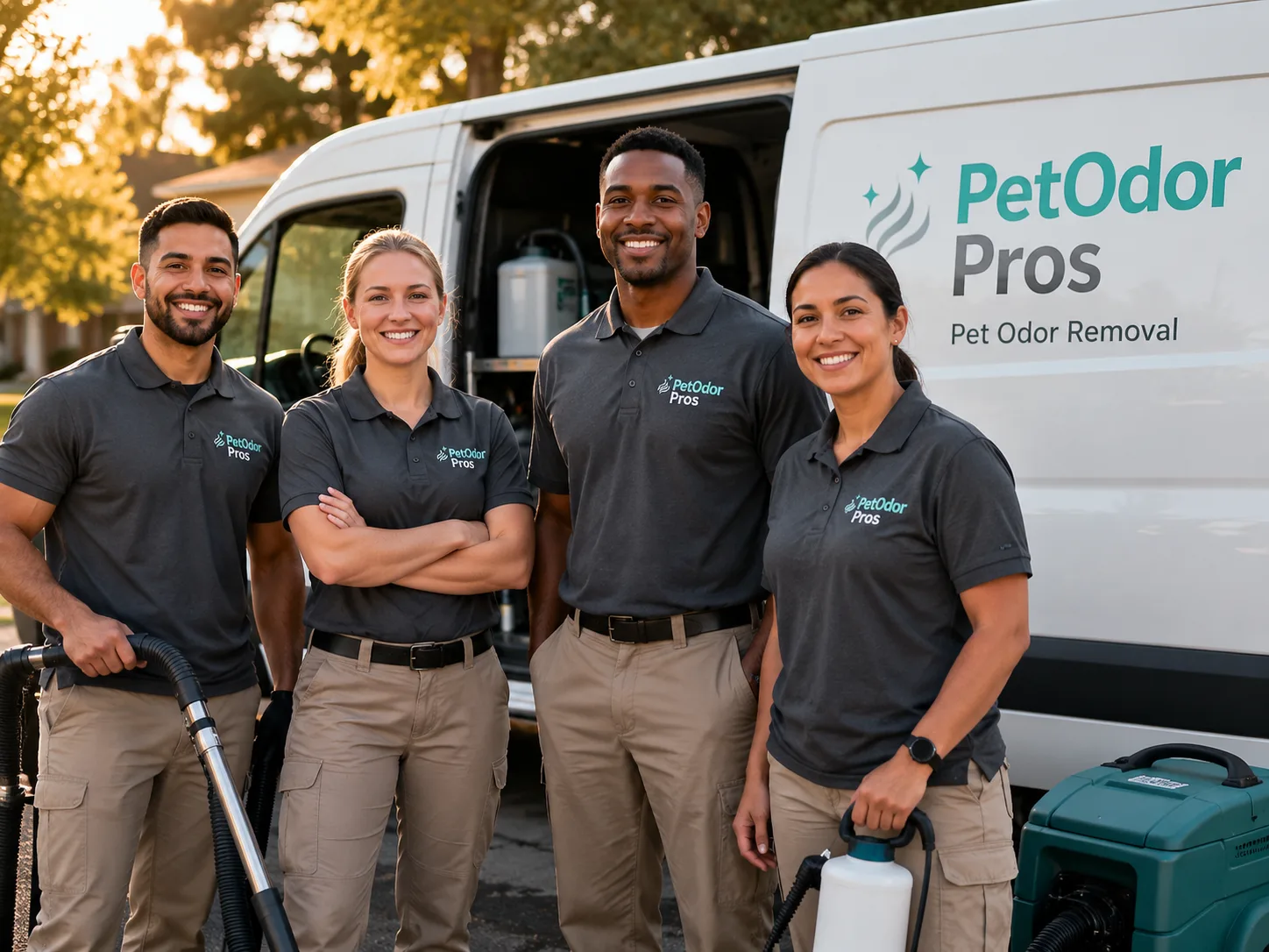 Pet Odor Removal team serving Wayland, OH